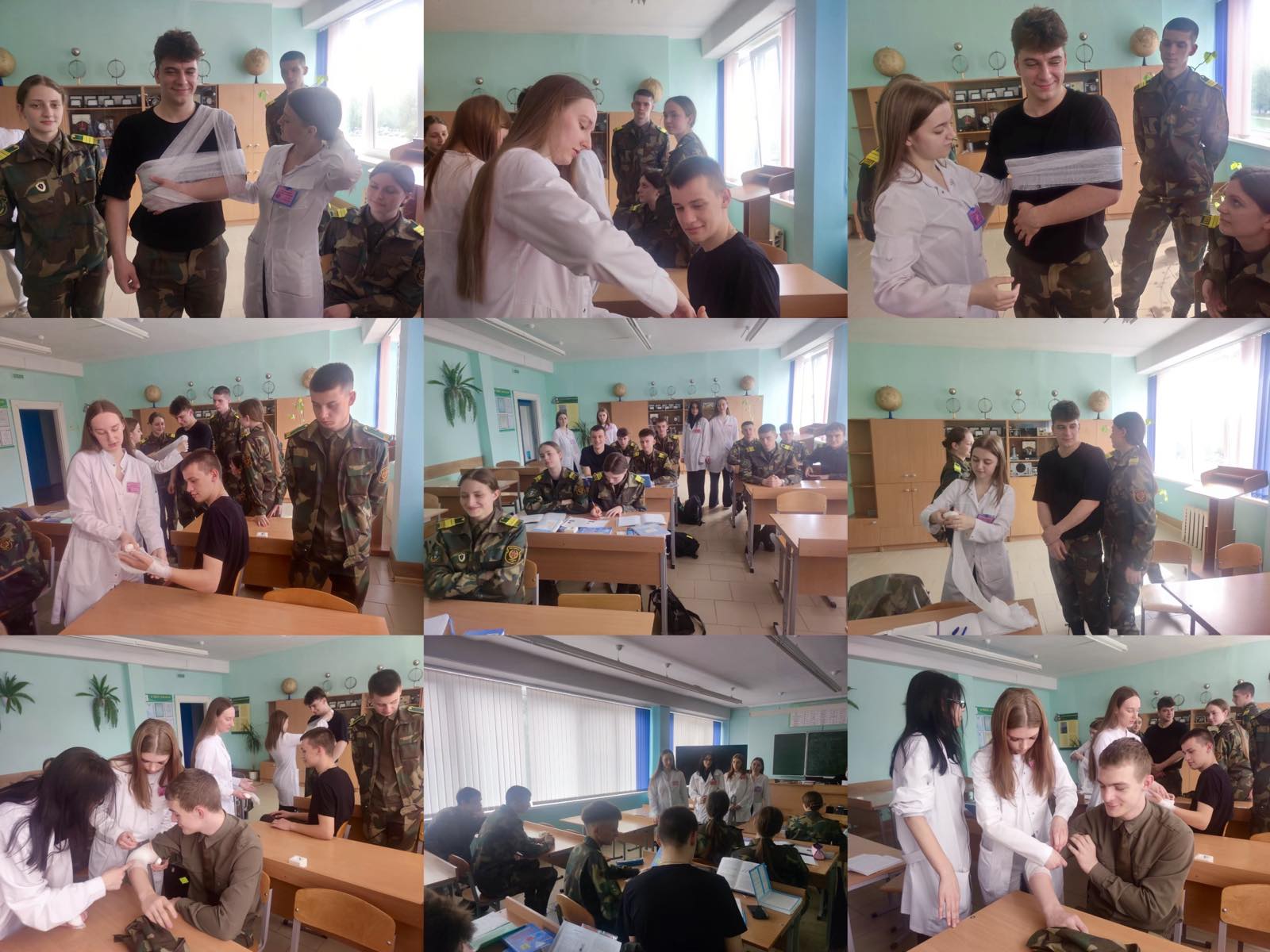 Read more about the article Профориентационный рейд в ГУО «Гимназия №2 им. архиепископа Стефана»