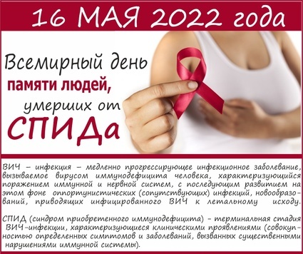 Read more about the article Международный День памяти умерших от СПИДа